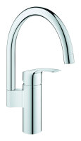 GROHE Eurosmart 33202003 Küchenarmatur, hoher...