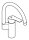 GROHE Eurosmart 33202003 Kitchen Faucet, High Spout, Single Lever Mixer, Chrome, Swivel