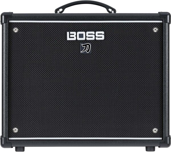 BOSS Katana-50 Gen 3 Guitar Combo, 50W, 12" Speaker, 12 Amp Models, Integrated Effects, Compact Design