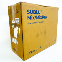 Sublue WhiteShark MixPro Unterwasser-Scooter, Modell 50.04.02.062601, White Gold, 60 Min Laufzeit, 1,8 m/s, kompakt, leicht