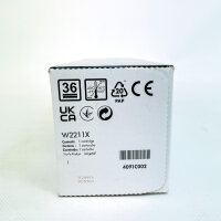 HP 207X W2211X Cyan Toner, Original, High Yield, 2,450 pages, compatible with HP Color LaserJet Pro M255/M282/M283