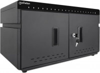 Manhattan 102568 USB-PD-Ladeschrank, 20 Anschlüsse, 360W Gesamtleistung, 18W pro Port, LED-Anzeige