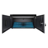 Manhattan 102568 USB-PD-Ladeschrank, 20 Anschlüsse, 360W Gesamtleistung, 18W pro Port, LED-Anzeige