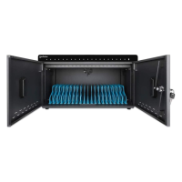 Manhattan 102568 USB-PD-Ladeschrank, 20 Anschlüsse, 360W Gesamtleistung, 18W pro Port, LED-Anzeige