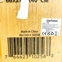 Manhattan 102568 USB-PD-Ladeschrank, 20 Anschlüsse, 360W Gesamtleistung, 18W pro Port, LED-Anzeige