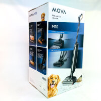 Mova M10 Air Set Wet and Dry Vacuum Cleaner, 20,000 Pa, 60°C Hot Air Self-Cleaning, 180° Flat, 500 rpm Dual-Edge Mopping Function