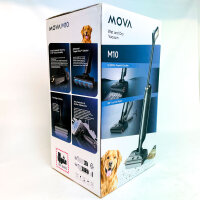 Mova M10 Air Set Wet and Dry Vacuum Cleaner, 20,000 Pa, 60°C Hot Air Self-Cleaning, 180° Flat, 500 rpm Dual-Edge Mopping Function