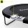 HyperMotion Kindertrampolin 16FT, rund, Ø 434 cm, bis 150 kg, Sicherheitsnetz innen, Leiter, 108 Federn, Stahlrahmen, Schwarz