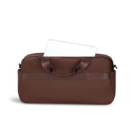 Lipault Lost In Berlin 2.0 Cabin Bag 28L, Underseater, 16" Laptop Compartment, Water-Repellent, Trolley Attachment, Shoulder Strap, Brown