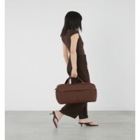 Lipault Lost In Berlin 2.0 Cabin Bag 28L, Underseater, 16" Laptop Compartment, Water-Repellent, Trolley Attachment, Shoulder Strap, Brown