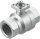 FESTO DFPD-40-RP-90-RD-F0507 Ball valve unit, quarter-turn actuator, 1 1/2", 8 bar, complete, KVZB, C1909543