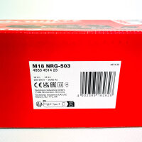 Milwaukee M18 NRG-503 Battery Set, 18V, 3x 5Ah M18 batteries, 1x 2Ah M12 battery, fast charger, Li-Ion, 270Wh, delivery