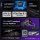 ASUS ROG Strix 1000W Gaming-Netzteil, ATX 3.1, PCIe 5.1, 80 Plus Platinum, vollmodular, GaN MOSFET, 12V-2x6, leiser Lüfter