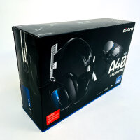 ASTRO A40 TR + MixAmp Pro Gaming-Headset, kabelgebunden, Over-Ear, Mikrofon, Audio-Mixer, Schwarz, für PC, Mac, PS4