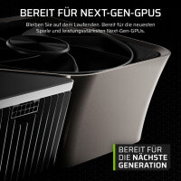 CORSAIR RM1000x ATX power supply, 1000W, fully modular, quiet zero-RPM fan, ATX 3.1, PCIe 5.1, Cybenetics Gold, 12V-2x6, black