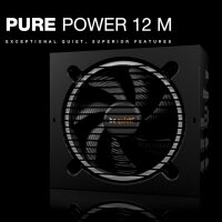be quiet! Pure Power 12 M BN345, 1000W, ATX 3.1, PCIe...