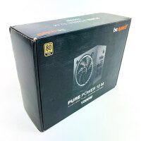 be quiet! Pure Power 12 M BN345, 1000W, ATX 3.1, PCIe 5.1, 80 Plus Gold, modular, 12V-2x6 Kabel, 120mm Lüfter