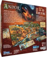 Michael Menzel, Le Leggende di Andor, board game, Italian edition, cooperative fantasy adventure by Stupor Mundi