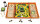 Master Games Jumanji board game, Italian wooden box, party game for 2-4 players, elegant wooden design
