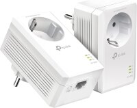 TP-Link TL-PA7017P KIT Powerline Adapter Set, 1000 Mbps,...