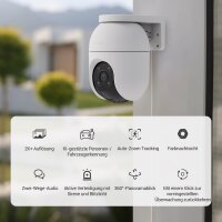 EZVIZ C8c 2K+ 4MP PTZ WiFi Outdoor Camera, IP...