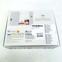 EZVIZ DL01S Smart Lock Set, electronic door lock, Bluetooth, app control, Alexa compatible, keypad, A3 Gateway, grey