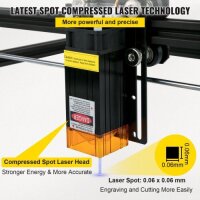 VEVOR L4040X Laser Engraving Machine, 410x400 mm working area, 5.5W, 450 nm, 0.02 mm precision, Engraver & Laser Cutter