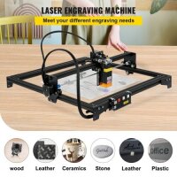 VEVOR L4040X Laser Engraving Machine, 410x400 mm working area, 5.5W, 450 nm, 0.02 mm precision, Engraver & Laser Cutter