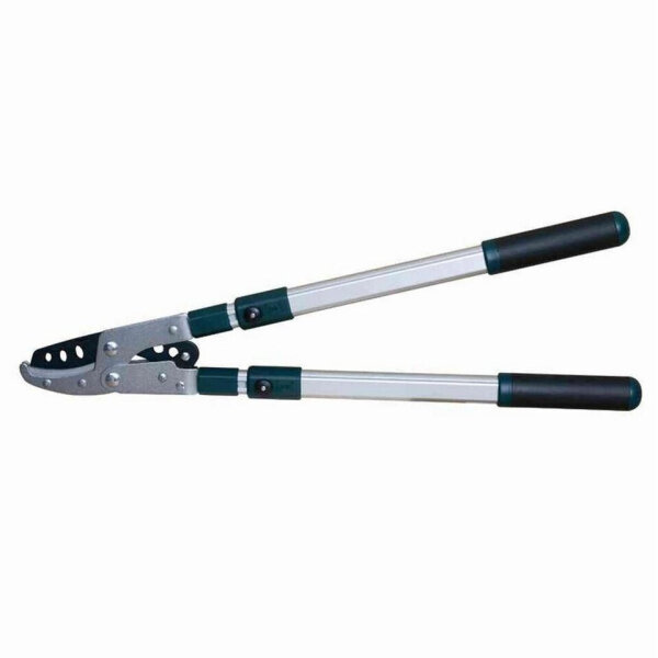 Siena Garden Pro 358328 Anvil Pruning Shears, 67–101 cm, 5-stage telescopic, SK5 carbon steel, non-stick blade, non-slip handles, for hard branches