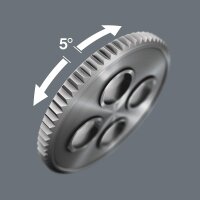 Wera 8100 SA 6 Zyklop Speed ​​ratchet set 1/4", 28-piece, metric, 5 Nm, mechanical, mobile ratchet, 0.8 kg