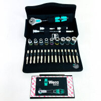 Wera 8100 SA 6 Zyklop Speed ​​ratchet set 1/4", 28-piece, metric, 5 Nm, mechanical, mobile ratchet, 0.8 kg