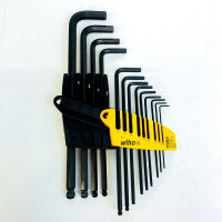 Wiha SB 369 SZ13B, 13-piece hex key set with ball end,...