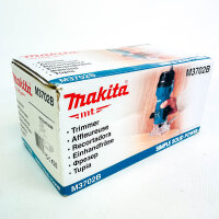 Makita M3702B Edge Router, 530 W, 6 mm, 30000 rpm, fixed base, metal/plastic, 1.5 kg, incl. router bit & instructions