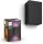 Philips Hue Resonate Outdoor LED Wall Light, 16W, 2x GU10, 1180lm, dimmable, app and voice control, IP44, black, up/down light, Hue Bridge required