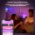 Philips Hue Go LED-Tischleuchte, tragbar, 6W, dimmbar, White & Colour Ambiance, App-Steuerung, Bluetooth, Zigbee, Akku, wasserfest, Alexa-fähig