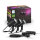 Philips Hue Lily Outdoor Spot Base 3-pack, LED, 3x8W, 640lm, 2000–5000K, dimmable, 16 million colors, IP65, incl. power supply, extension cable, black