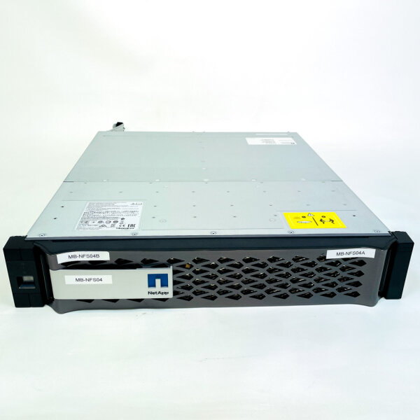 NetApp FAS NAJ-1501 Storage System, 24x 2.5", Dual Controller, HA, Rack Server, NAS/SAN, Hot-Swap, Enterprise