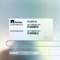 NetApp FAS NAJ-1501 Storage System, 24x 2.5", Dual Controller, HA, Rack Server, NAS/SAN, Hot-Swap, Enterprise