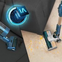 Cecotec Conga Rockstar RZ90 AI, cordless vacuum cleaner, 310 AW, 850 W, self-emptying base, AI, app, flexible tube, 110 min runtime, pet brush, mopping function