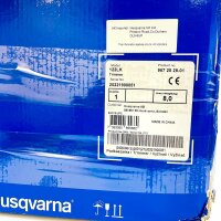 Husqvarna 122 LK Benzin-Rasentrimmer, 22 cm³, 600 W, 2-Takt, Doppelfadenkopf, Tipp-Automatik, teilbarer Schaft, Rundgriff, 0,3 L Tank