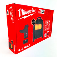 Milwaukee M12 HHBL5-0 (L) Mens Cordless Heated Hoodie,...