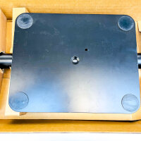 Compulocks floor stand with lockable tablet enclosure, for displays up to 15.6 inches, freestanding, black