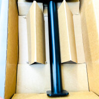 Compulocks floor stand with lockable tablet enclosure, for displays up to 15.6 inches, freestanding, black