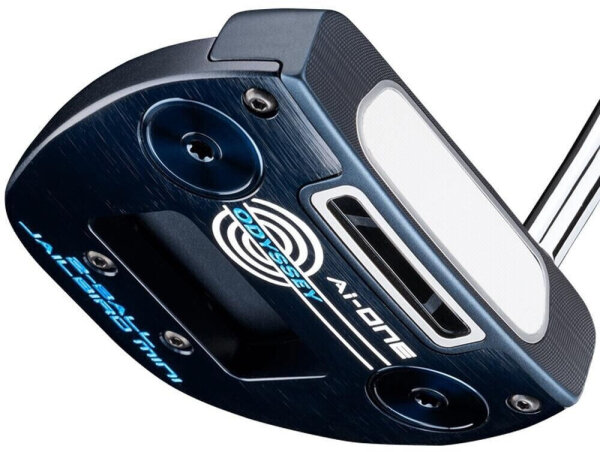 Odyssey Ai-ONE 2-Ball Jailbird, 34 Zoll, Rechtshand Golf-Putter, innovatives 2-Ball Design, Jailbird Modell