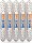 Dryzone 5x600ml Injektionscreme, Horizontalsperre gegen aufsteigende Feuchtigkeit, feuchte Wände, einfache Anwendung