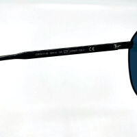 Davidoff DATS111-03 Mens Sunglasses, Titanium, Polarized, Lens Width 59 mm, Bridge 14 mm, Temples 145 mm, Dark Grey, Blue Lenses