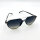 Davidoff DATS109-02R Mens Sunglasses, Polarized, Lens Width 57 mm, Bridge 14 mm, Temples 145 mm, Black Frame, Blue Gradient Lenses