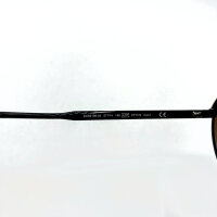 Davidoff DATS109-03 Mens Sunglasses, lens width 57mm, bridge 14mm, temples 145mm, black and gold, brown gradient lenses, category 3