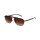 Davidoff DATS111-02 Mens Sunglasses, Titanium Brown, Black and Gold Frame, Brown Gradient Lenses, 59 mm Lens Width, 14 mm Bridge, 145 mm Temples