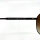 Davidoff DATS111-02 Mens Sunglasses, Titanium Brown, Black and Gold Frame, Brown Gradient Lenses, 59 mm Lens Width, 14 mm Bridge, 145 mm Temples